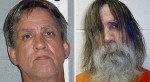 Before and after picture of Stephen Slevin after two years of solitary confinement.